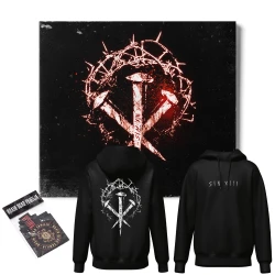 POPIÓŁ TO KOT - “SIN XIII” EP CD + BLUZA KAPTUR CZARNA