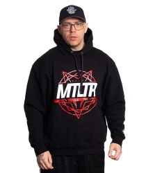 BRAINDEADFAMILIA - MTLTR PENTAGRAM BLUZA KAPTUR CZARNA        