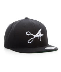 DEMONOLOGIA - NOŻYCZKI SNAPBACK FLAT CZARNY  