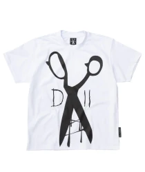 DEMONOLOGIA - NOŻYCE  T-SHIRT BIAŁY  