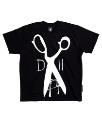 DEMONOLOGIA - NOŻYCE T-SHIRT CZARNY  