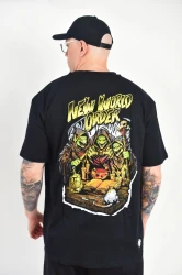BRAINDEADFAMILIA - OCCULT ACADEMY T-SHIRT CZARNY     