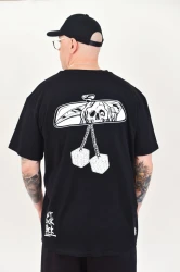 BRAINDEADFAMILIA - MIRROR T-SHIRT CZARNY      