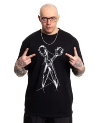 DEMONOLOGIA - NOŻYCZKI NEW T-SHIRT CZARNY       